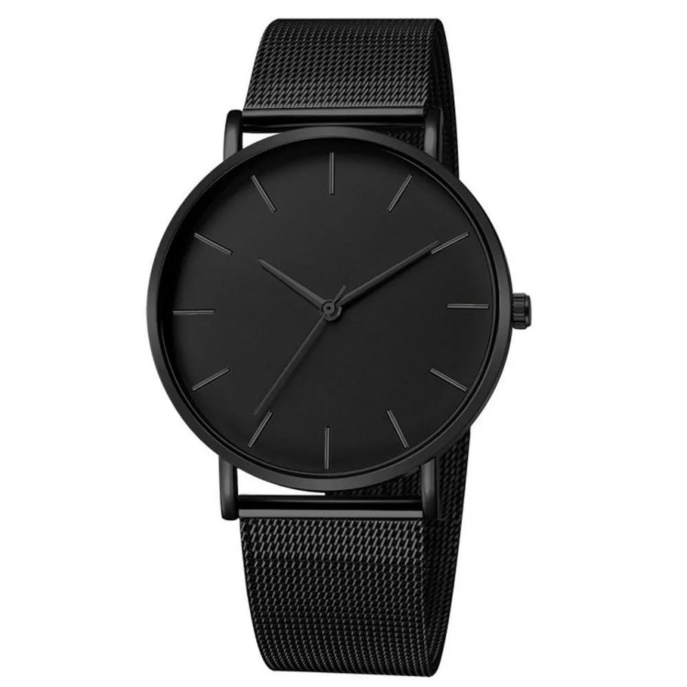 Vintage Watch Crystal - Leisure Simple นาฬิกาผู้หญิง 2025 เข็มขัดตาข่ายวินเทจ Ultra-thin
