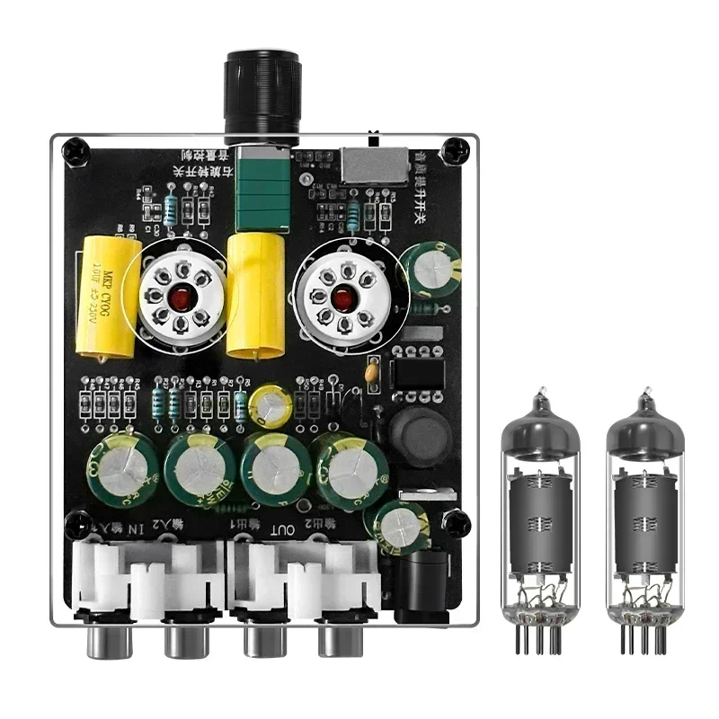 Tube Amplifier Part - ปรีแอมป์หลอด 6K4 รุ่นอัพเกรด แอมพลิฟายเออร์ไฮไฟ ปรีแอมป์หลอด บัฟเฟอร์เสียง