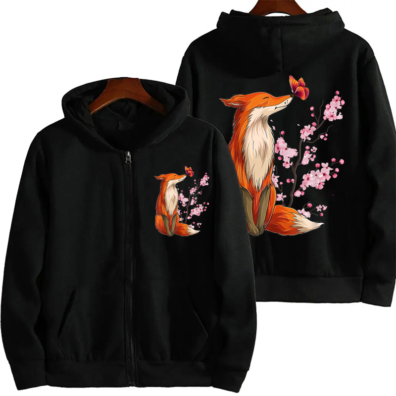 เสื้อฮู้ดผู้หญิงมีซิปรูด Y2K เ - Vintage Zip Hoodie บทวิจารณ์และราคา