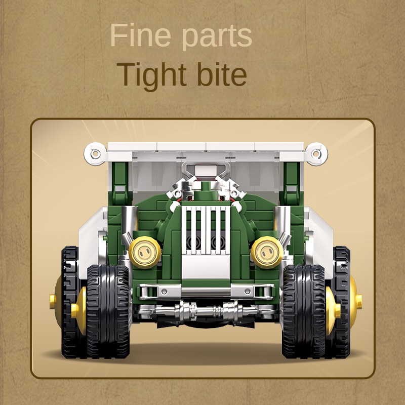 ชุดตัวต่อรถย้อนยุคสไตล์วินเทจ  - Vintage Collectible Cars บทวิจารณ์และราคา