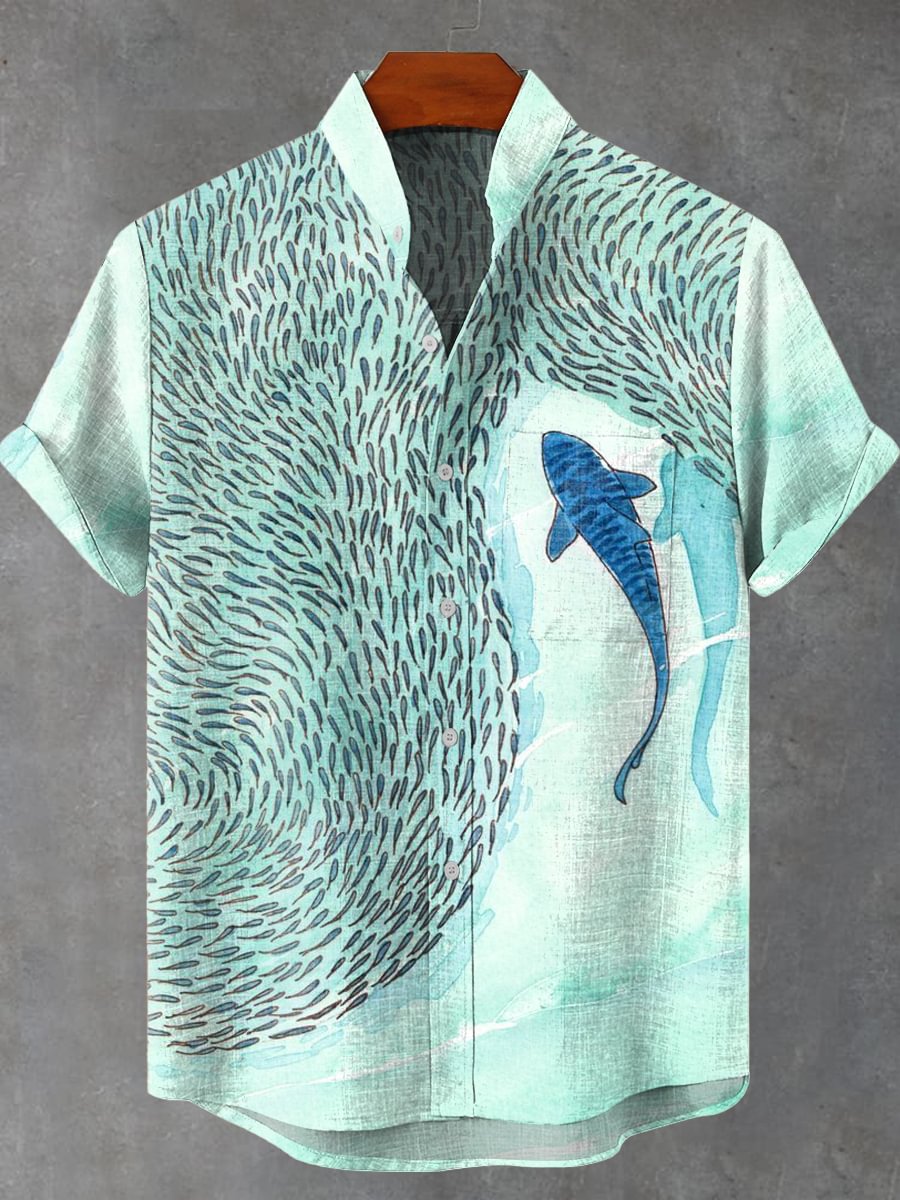 Vintage Fish Pattern Men's Art - Vintage Collectible Shop บทวิจารณ์และราคา