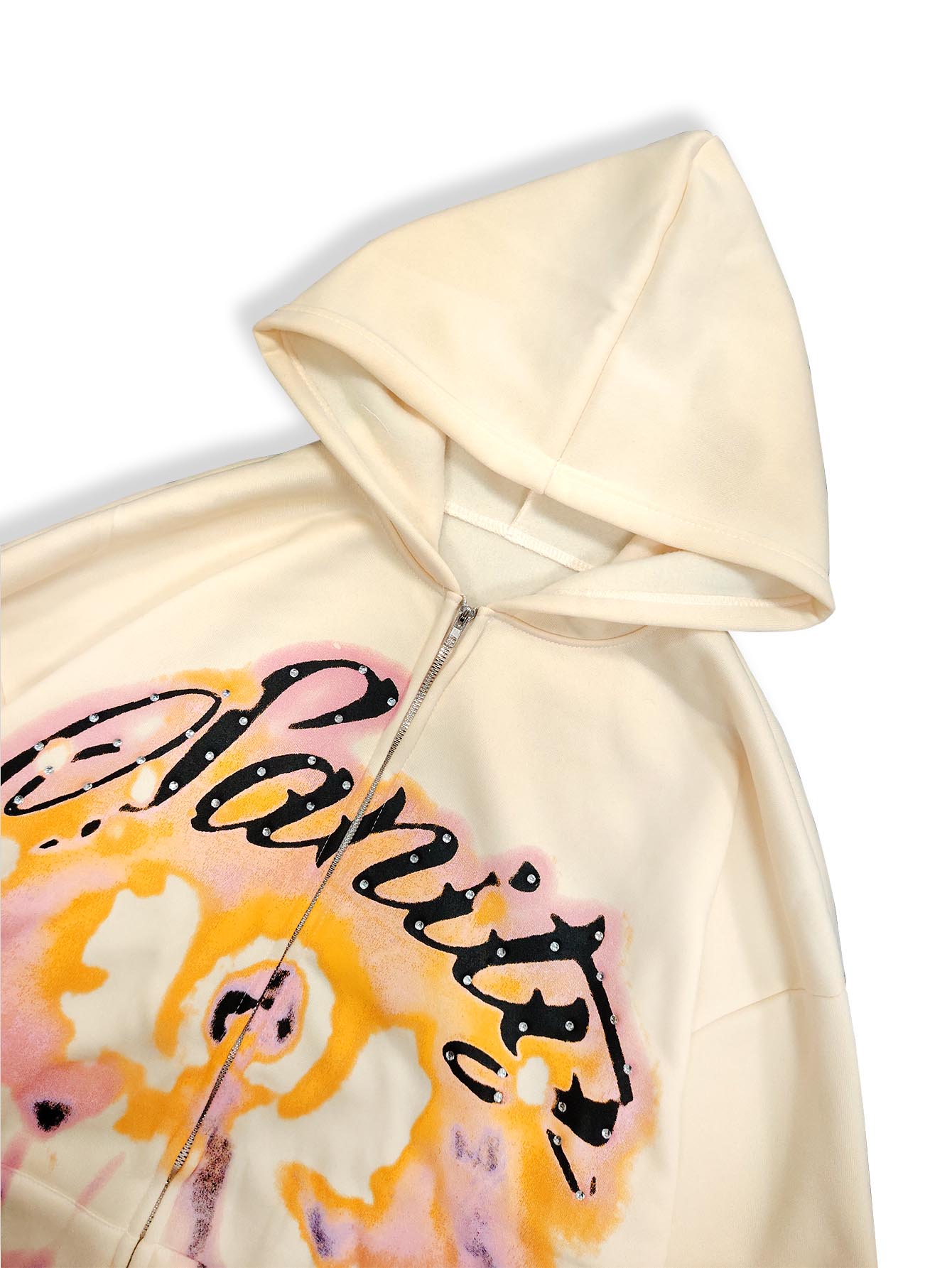 เสื้อคลุมฮู้ดดี้สไตล์เรโทรอเมร - Vintage Zip Hoodie บทวิจารณ์และราคา