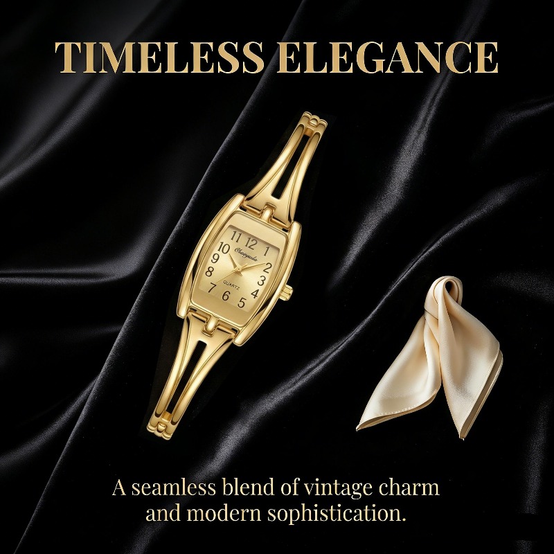 นาฬิกาข้อมือผู้หญิงสุดหรู แฟชั - Vintage Watch Crystal บทวิจารณ์และราคา
