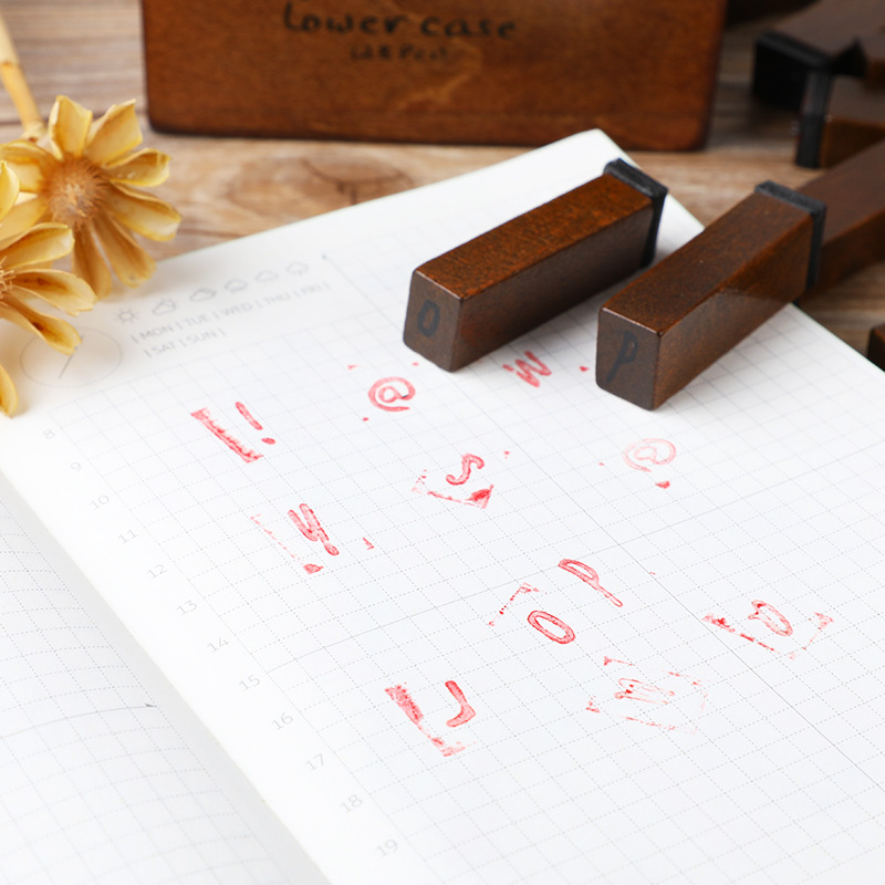 ชุดแสตมป์ตัวอักษร 28 ชิ้น/กล่อ - Vintage Collectible Stamps บทวิจารณ์และราคา