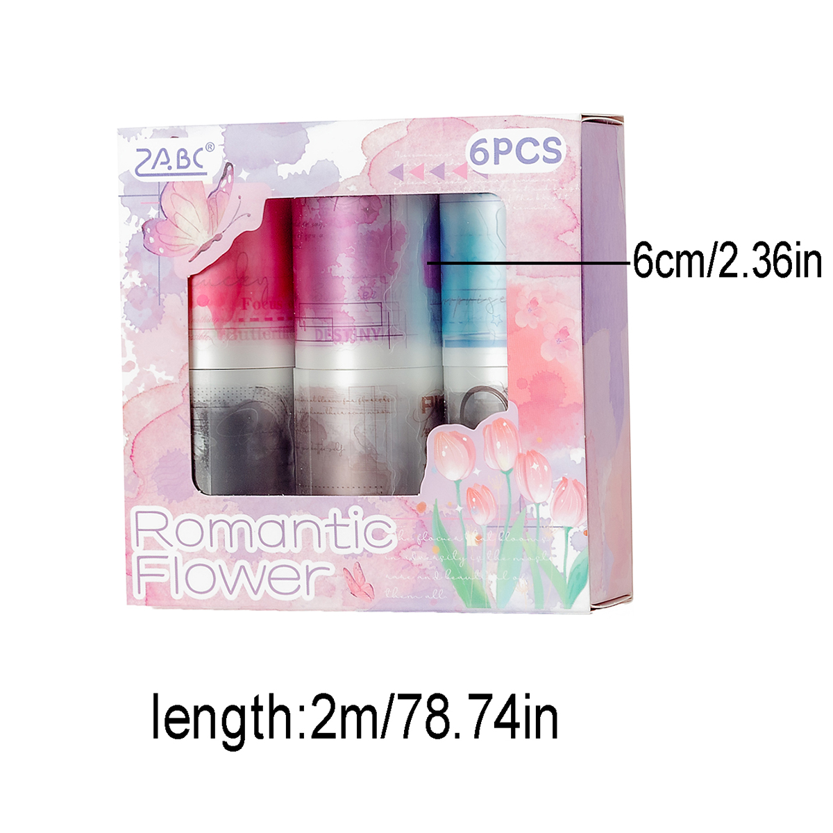 เทปพิมพ์ลายดอกไม้สีน้ำแบบด้าน  - Vintage Collectible Magazines บทวิจารณ์และราคา