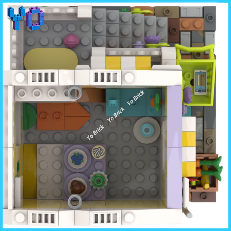 บล็อกตัวต่อร้านขายของชำถนนโอลด - Vintage Collectible Shop บทวิจารณ์และราคา