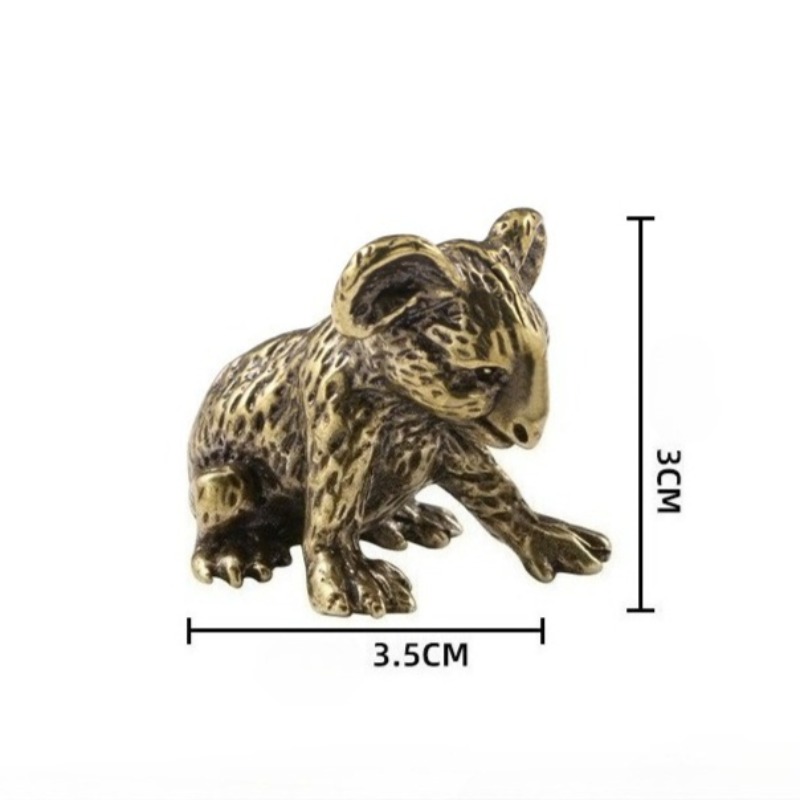 ตุ๊กตาโคอาล่าทองเหลืองแกะสลักด - Vintage Collectible Bears บทวิจารณ์และราคา