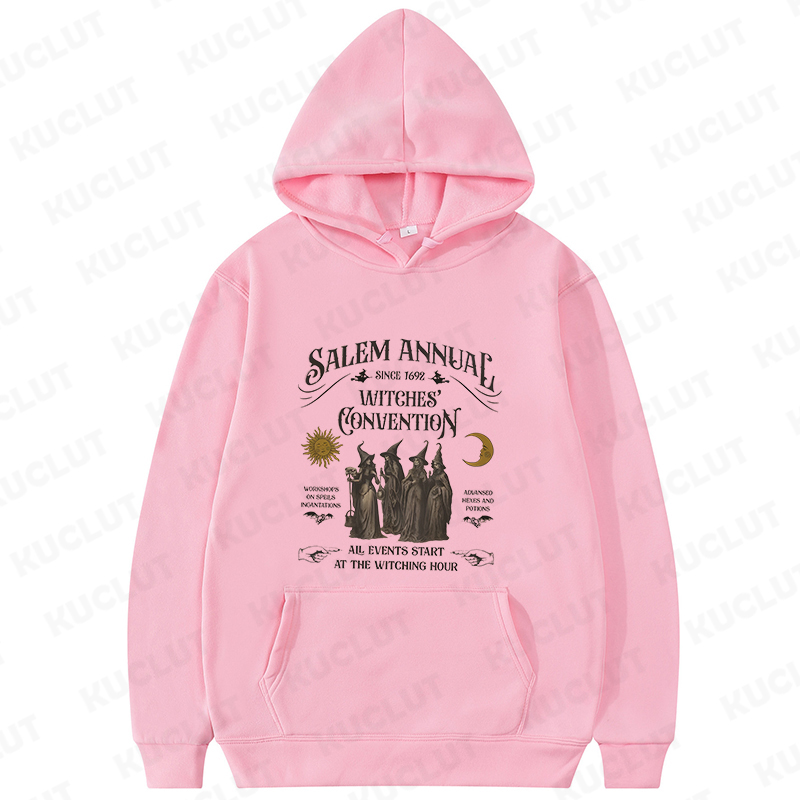 Salem เสื้อสเวตเตอร์ฮาโลวีนแขน - Vintage Zip Hoodie บทวิจารณ์และราคา
