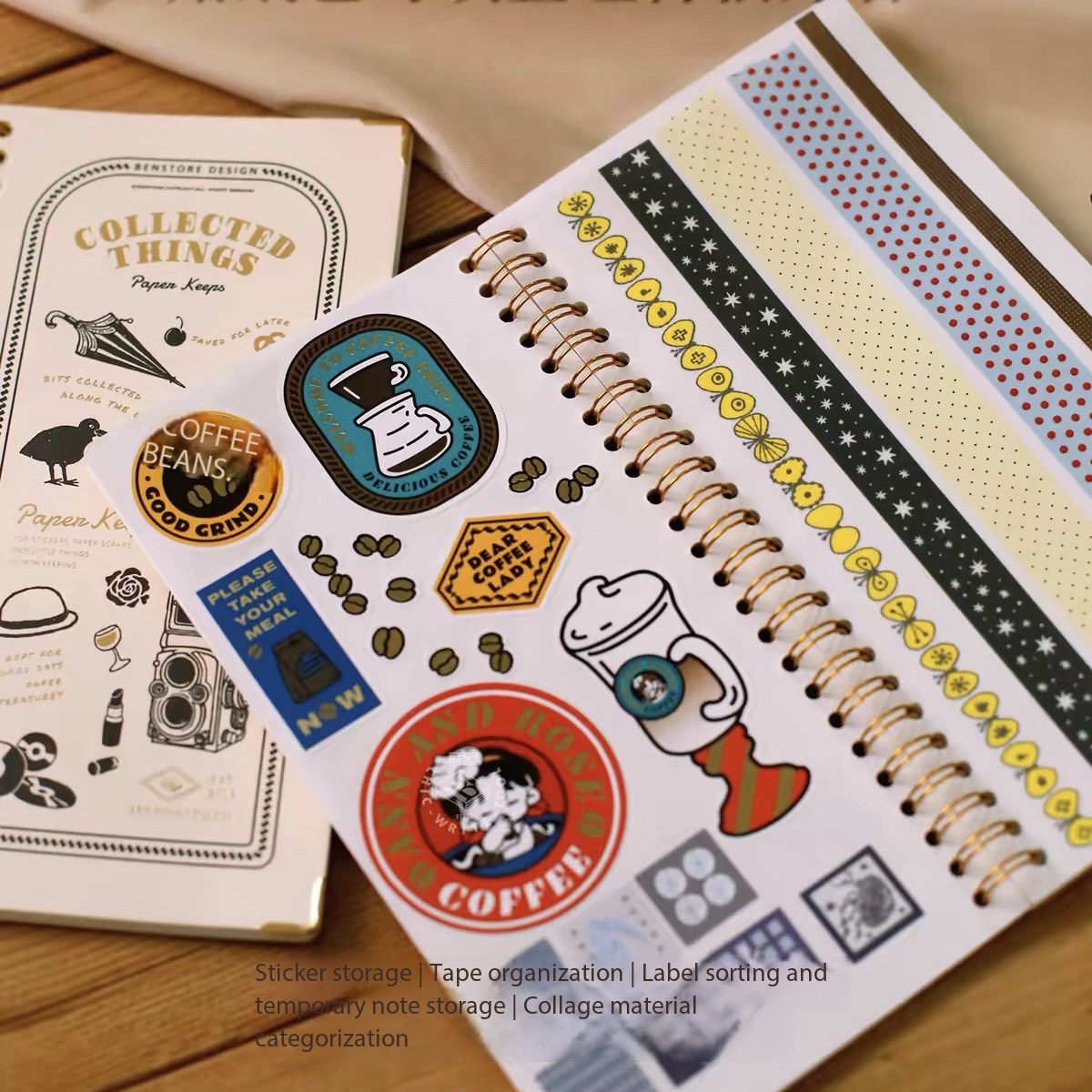 สมุดเก็บสติกเกอร์เทปวาชิแบบยาว - Vintage Collectible Magazines บทวิจารณ์และราคา