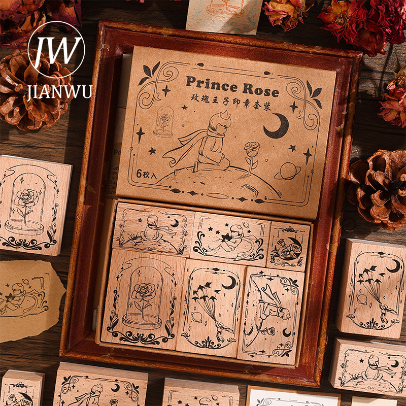 Jianwu ชุดแสตมป์ไม้แนววินเทจ6ช - Vintage Collectible Magazines บทวิจารณ์และราคา