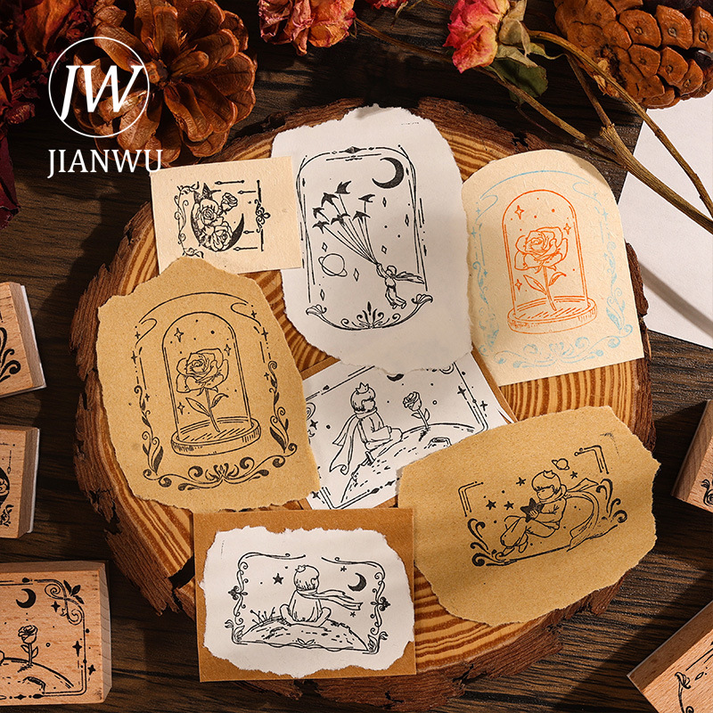 Jianwu ชุดแสตมป์ไม้แนววินเทจ6ช - Vintage Collectible Magazines บทวิจารณ์และราคา