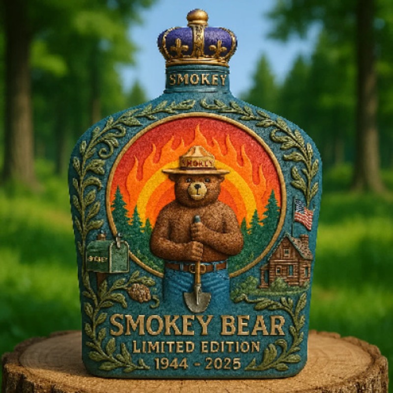 ขวดเหล้าวิสกี้ลายสโมคกี้แบร์ ส - Vintage Collectible Bears บทวิจารณ์และราคา