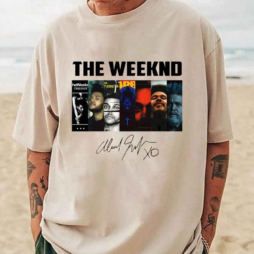 เสื้อยืดคอกลมผู้ชายลายอัลบั้ม  - Vintage Collectible Shop บทวิจารณ์และราคา