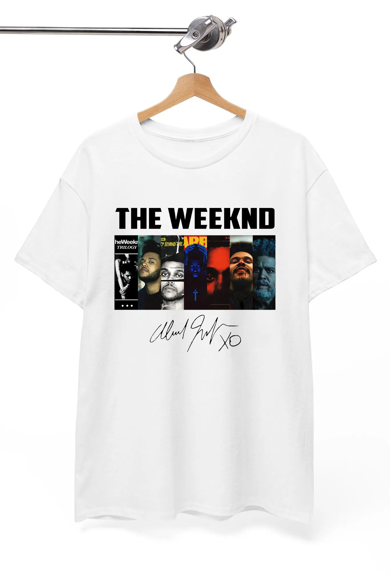 เสื้อยืดคอกลมผู้ชายลายอัลบั้ม  - Vintage Collectible Shop บทวิจารณ์และราคา