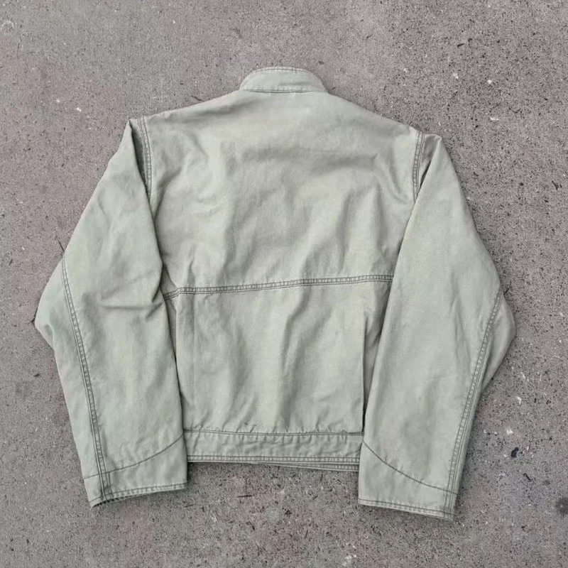 เสื้อฮู้ดคอตั้งติดกระดุมสไตล์ว - Vintage Zip Hoodie บทวิจารณ์และราคา