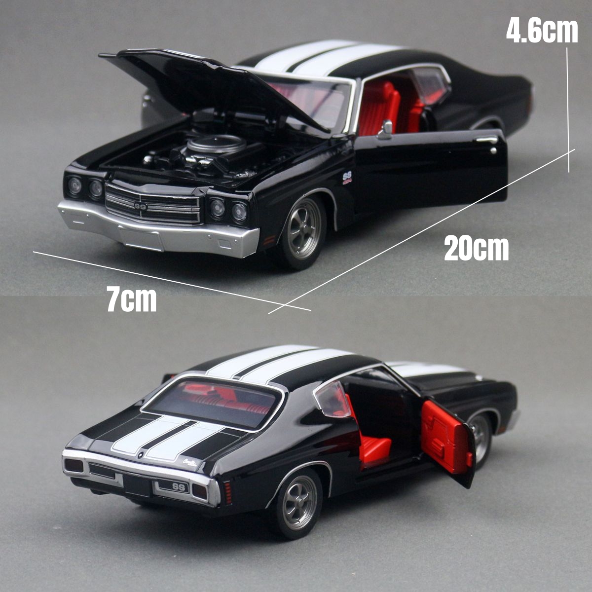 1/24 เชฟโรเลต เชเวล 454 1970 ร - Vintage And Collectible Toys บทวิจารณ์และราคา